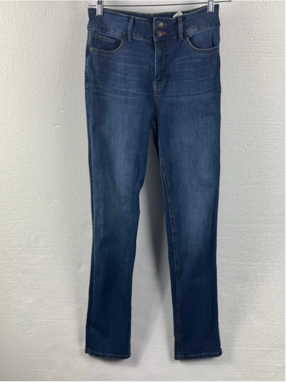 M&S Collection The Magic Jean Sculpt High Rise Straight Leg Jeans Size 12L